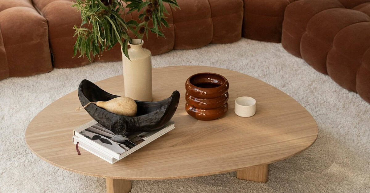 Organische salontafel: natuurlijke vormen voor een stijlvol interieur