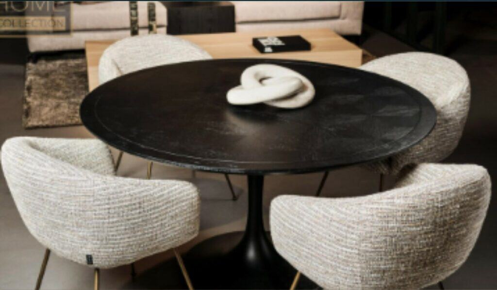 Luxe Ronde Eettafel: Stijlvolle Eyecatcher voor Elke Woonkamer