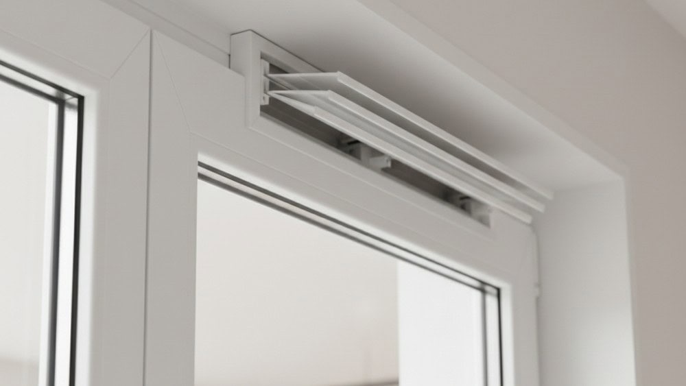 Ventilatieroosters uitgelegd voor raam en buitenmuur inclusief Duco systemen en plaatsing