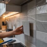 Zelfklevende tegels voor keuken slim renoveren zonder breken op een snelle manier